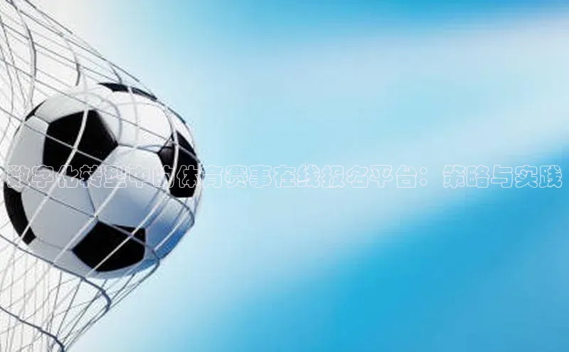 数字化转型中的体育赛事在线报名平台：策略与实践